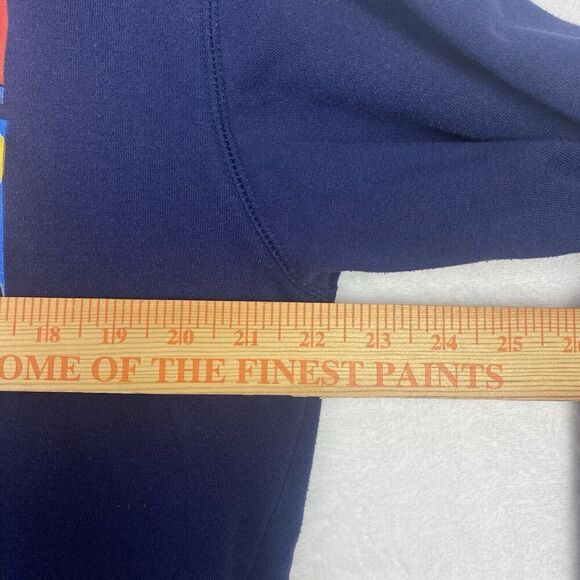 Disney Mickey Mouse and Friends Sweater Adult Medium Blue Hoodie Pullover - Picture 4 of 8